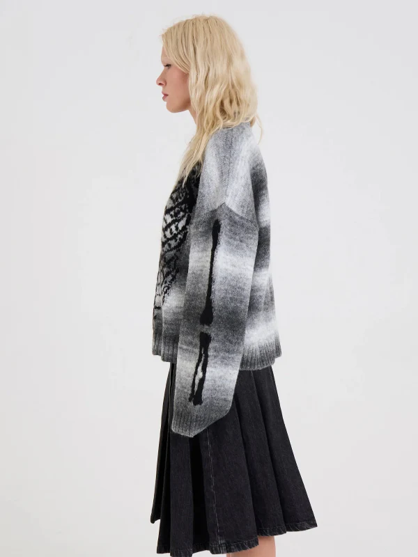 THE RAGGED PRIEST BARE SPACEDYE SKELETON KNIT - Image 3
