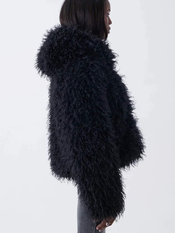 THE RAGGED PRIEST JULIA SHAGGY FAUX FUR COAT - Image 4