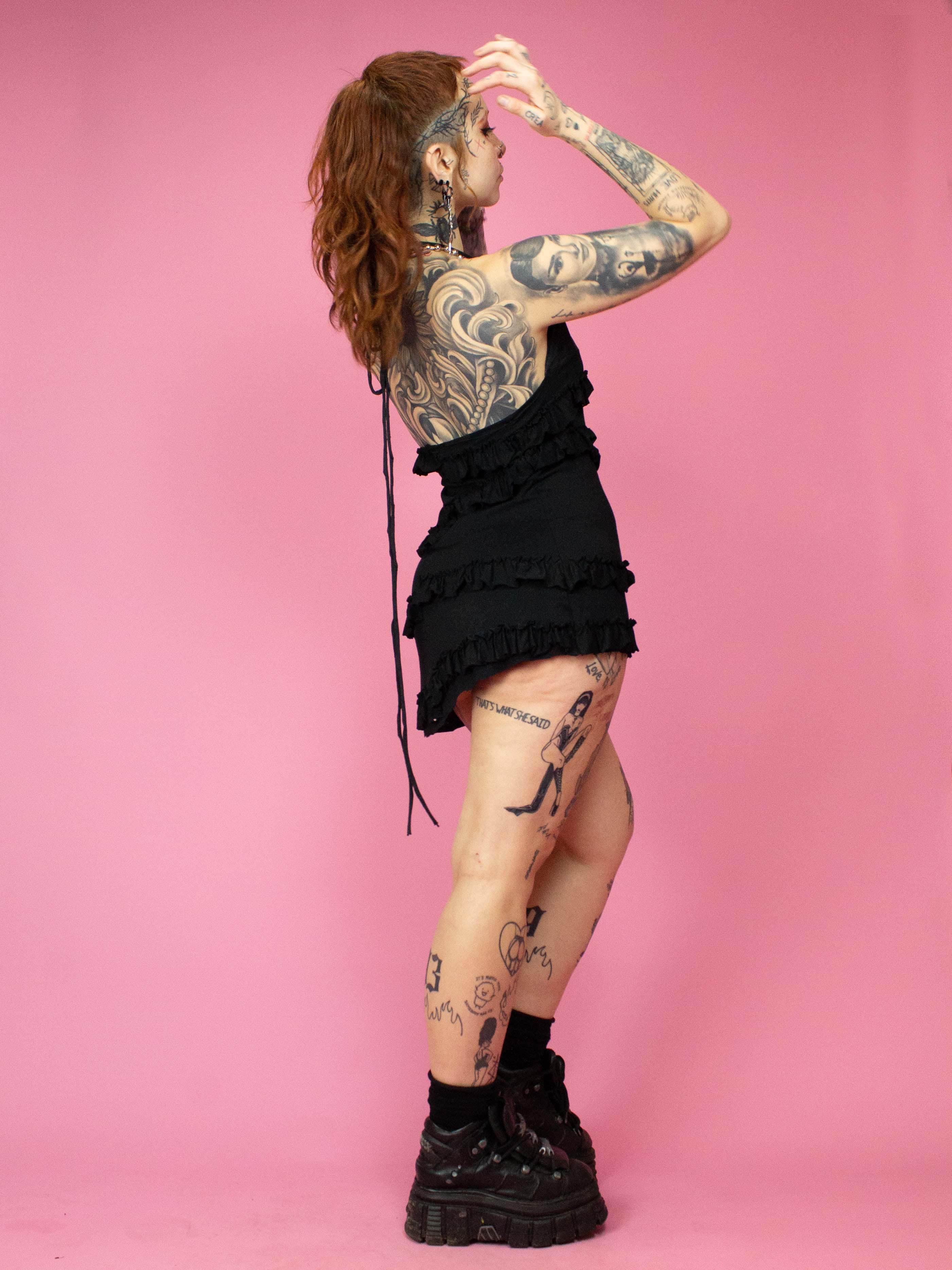 TINK STUDIO BLACK RUFFLE - Image 6