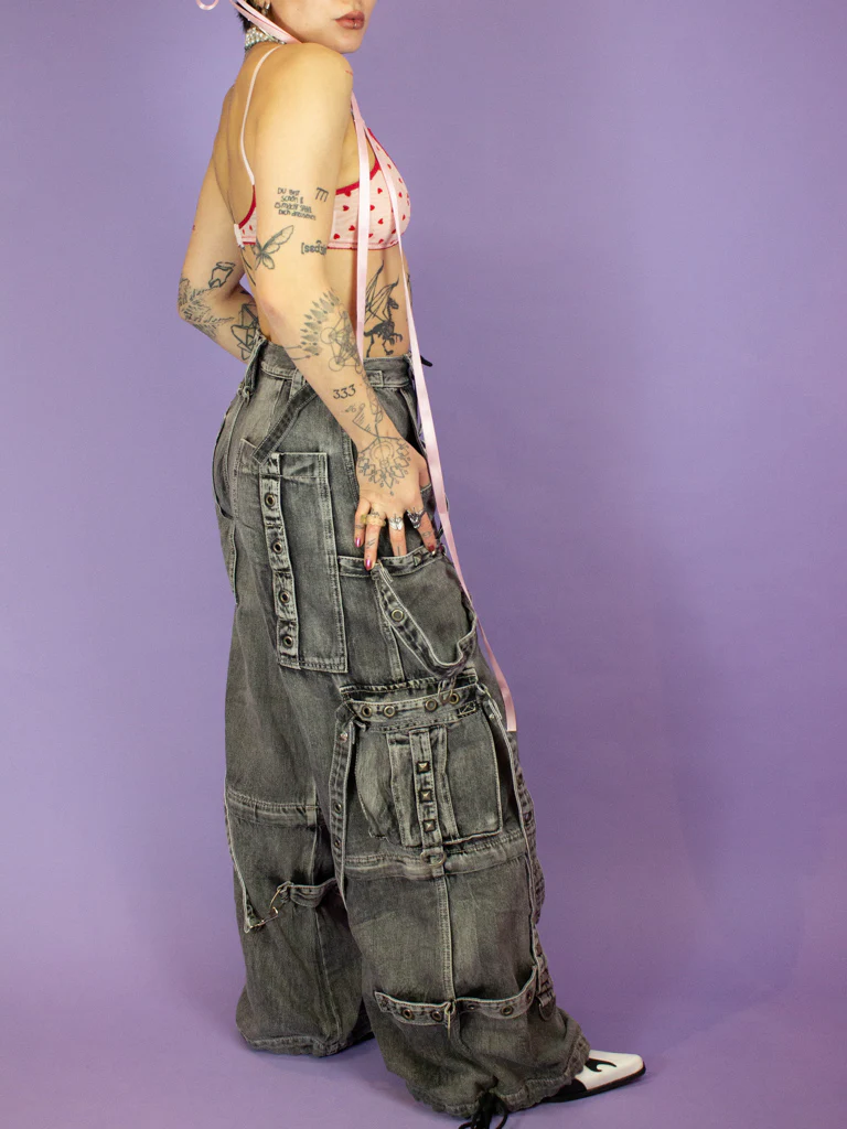 TRIPP NYC DENIM FULL FORCE PANT FOG WASH JM7155MB - Image 5