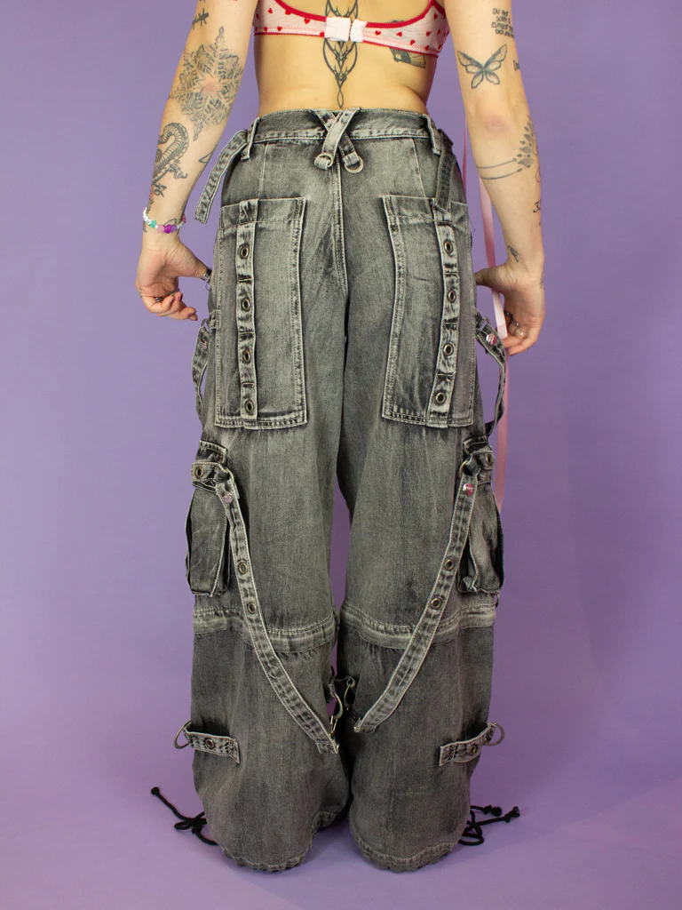 TRIPP NYC DENIM FULL FORCE PANT FOG WASH JM7155MB - Image 7