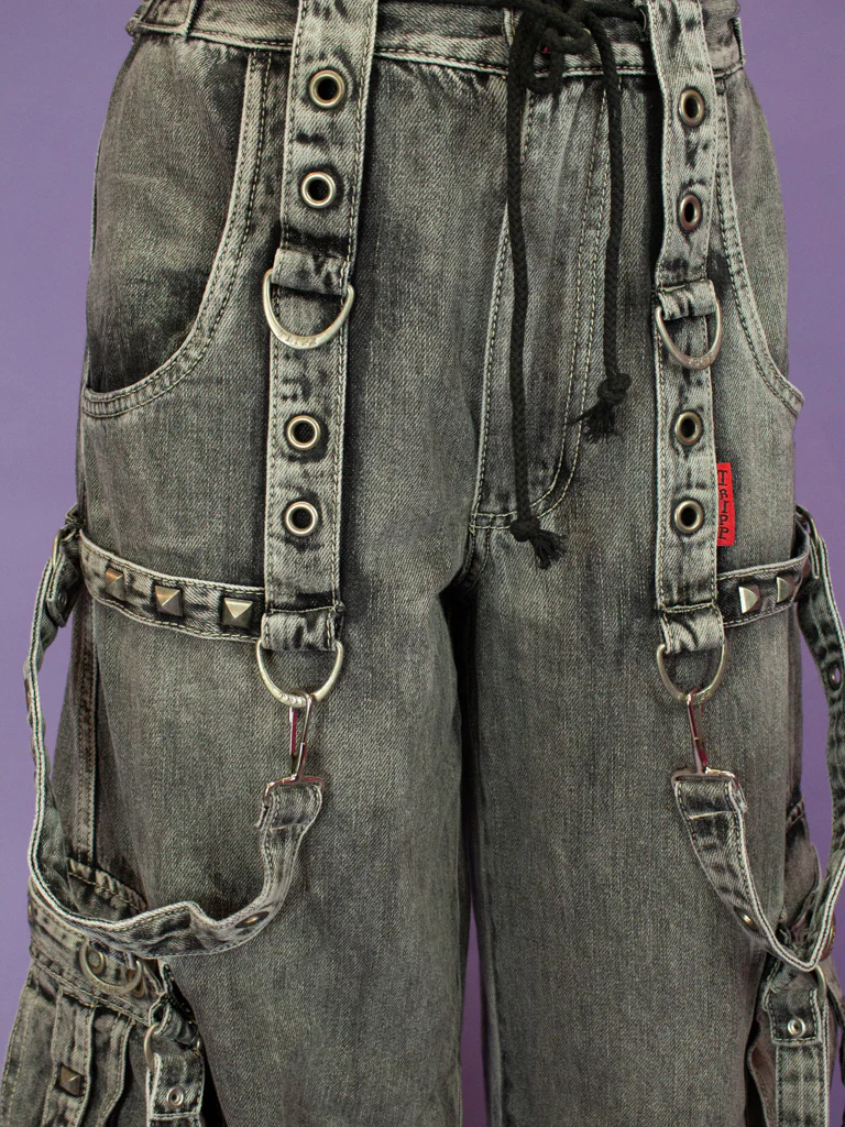 TRIPP NYC DENIM FULL FORCE PANT FOG WASH JM7155MB - Image 8